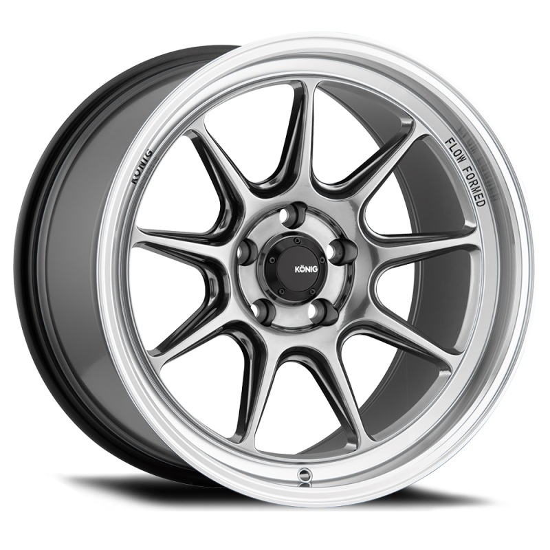 Konig Countergram 17×9 5×120 ET32 Hyper Chrome / Machined Lip