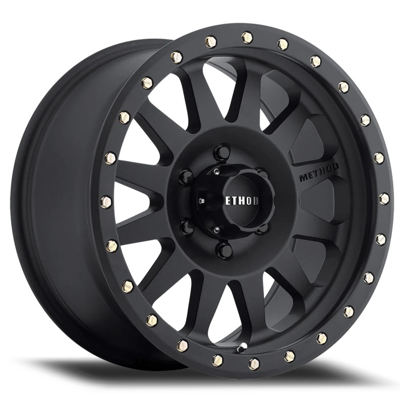 Method Race Wheels MR304 15″ 5×114.3 Matte Black