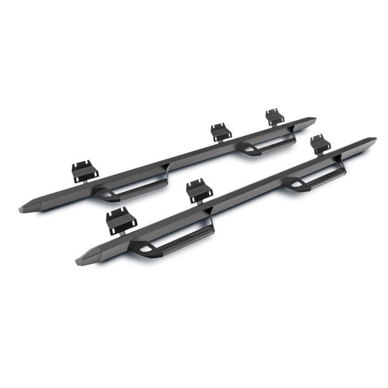 N-Fab 2022 Toyota Tundra Crew Max Cab All Beds SRW Predator Pro Steps Textured Black w/o Bed Access