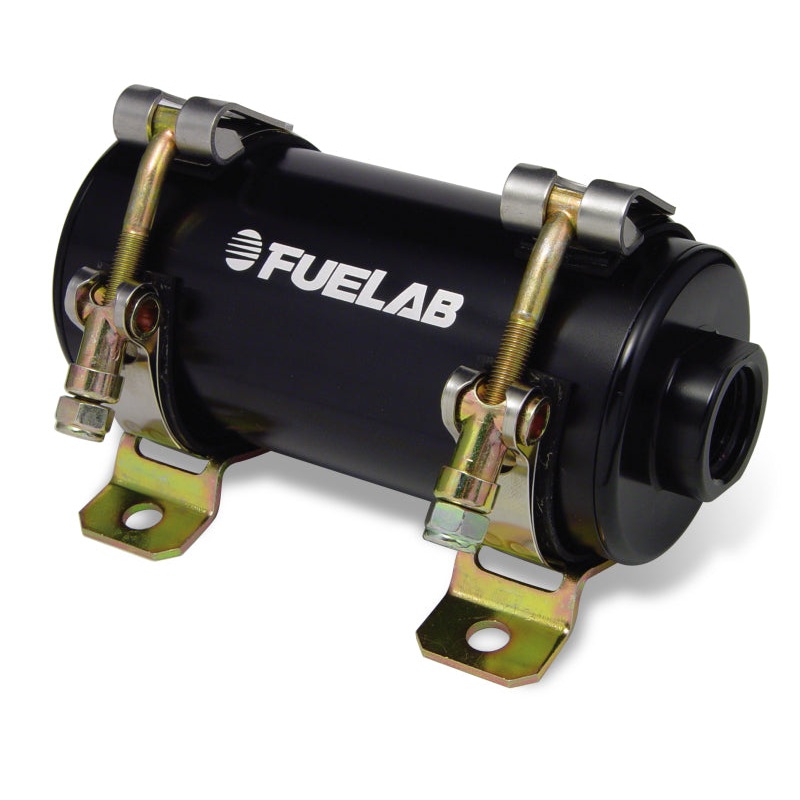 Fuelab Prodigy High Flow Carb In-Line Fuel Pump w/External Bypass – 1800 HP – Black