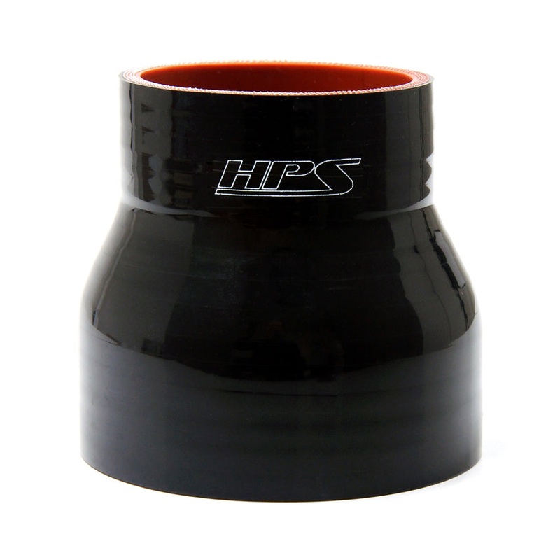 HPS 1-5/8″ – 2-1/2″, Silicone Straight Reducer Coupler Hose, High Temp 4-ply Reinforced, 41mm – 63mm
