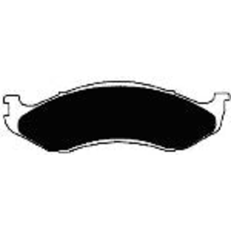 Porterfield Brake Pads for 1993 JEEP GRAND CHEROKEE R/Disc to Ch 358321