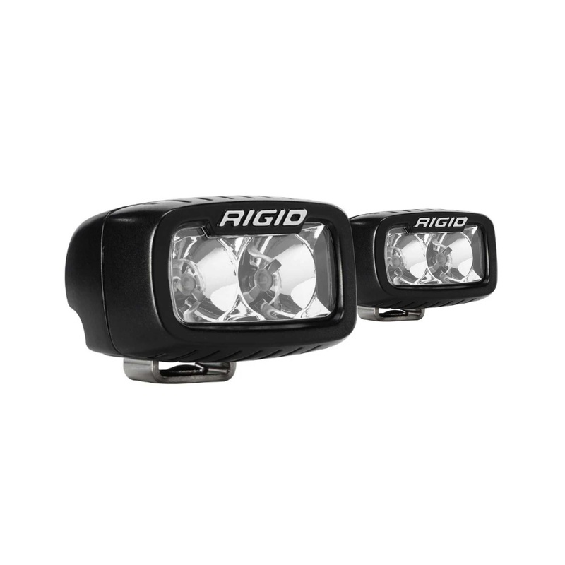 Rigid Industries Rigid SR-M Back Up Light Kit – Flood Diffused / Surface / Pair (RIG980003)