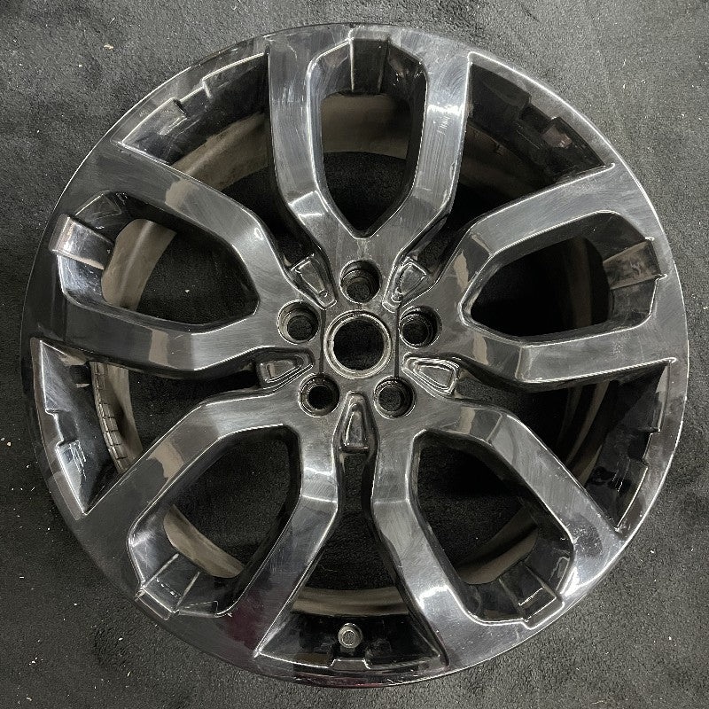 22″ RANGE ROVER 20-21 22×9.5 alloy 10 spoke 5 split spoke black Original OEM Wheel Rim