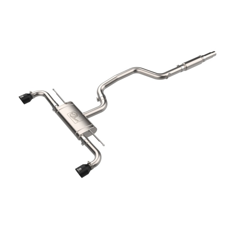 aFe 22-24 Volkswagen GTI MACH Force-Xp 3 to 2-1/2 IN Stainless Steel Cat-Back Exhaust w/Black Tip