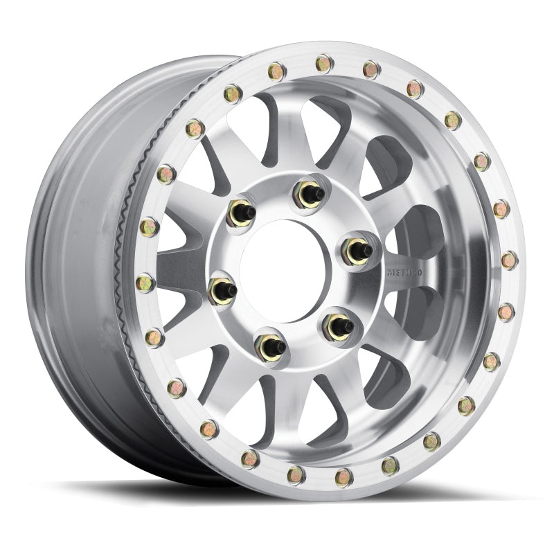 Method MR103 Beadlock 17×9 -12mm Offset 5×5.5 108mm CB Raw Machined w/BH-H24125 Wheel