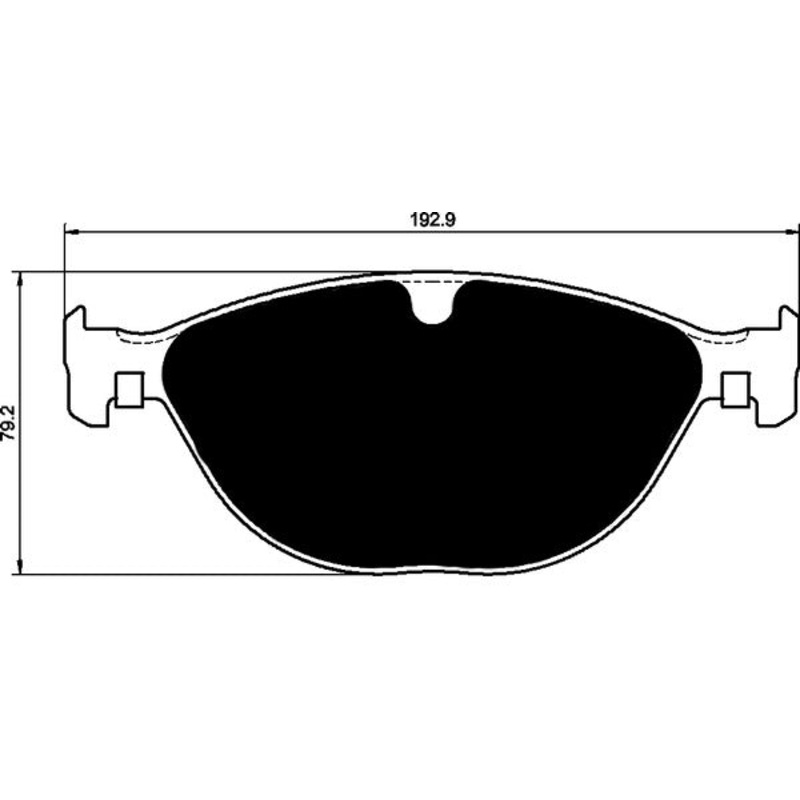 Porterfield Brake Pads for 2016 JAGUAR F-Type V8 S