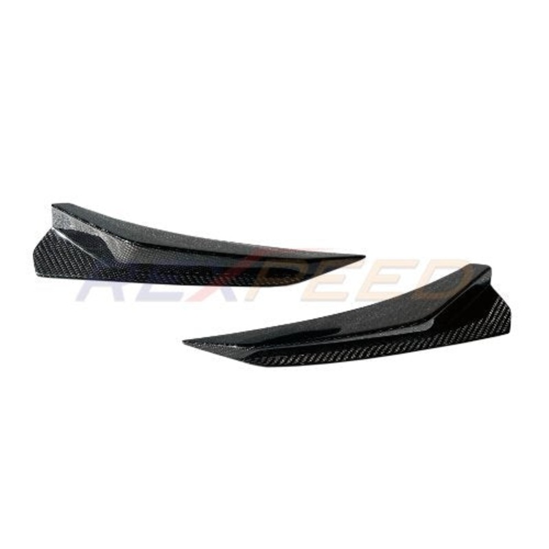 Rexpeed GR86 Dry Carbon Front Side Lower Duct Fin | Gloss | FR99