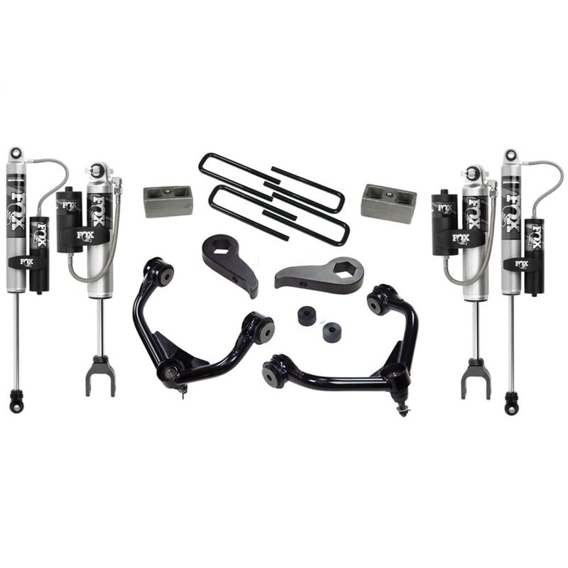 Superlift 11-19 GMC Sierra 2500/3500 HD (Excl Magneride) 3in Lift Kit w/ Fox Front Coil & 2.0 Re