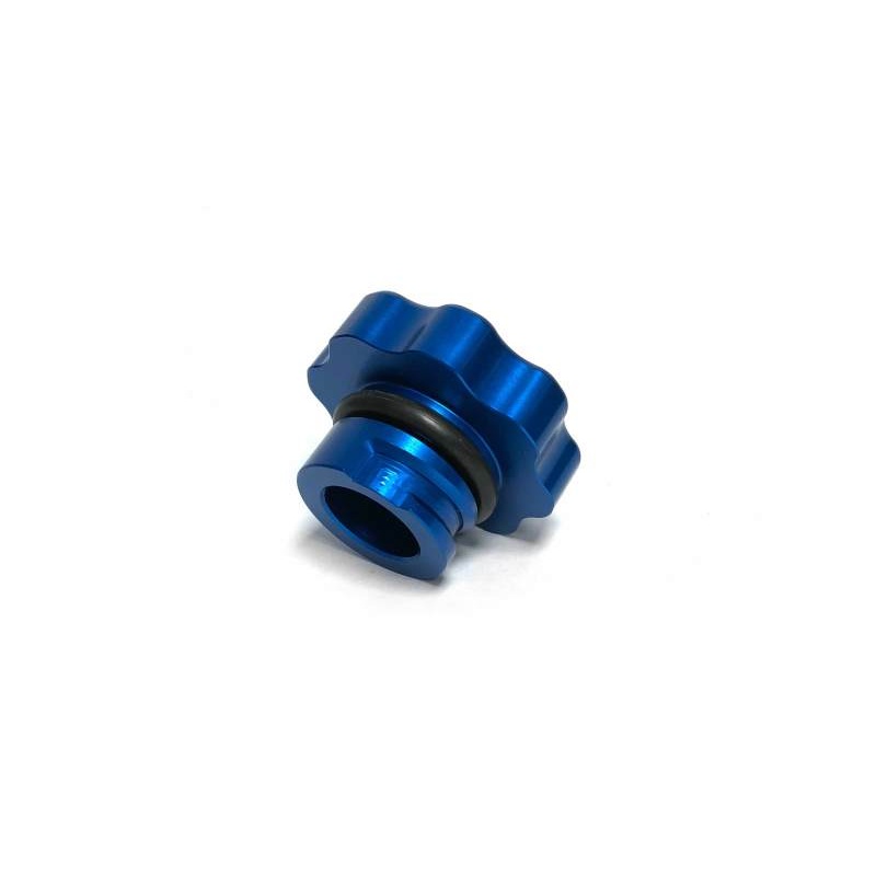 Fleece Performance 01-16 GM 2500/3500 Duramax Billet Oil Cap Cover – Blue