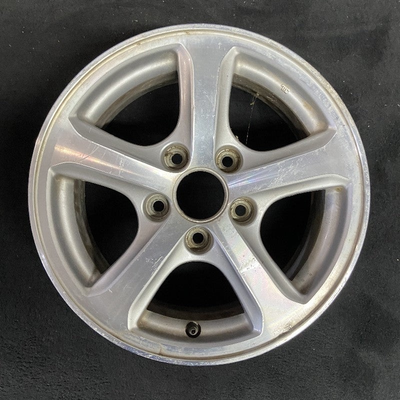 15″ CIVIC 12 15×6 alloy exposed lug nuts 5 spoke TPMS GX model Original OEM Wheel Rim