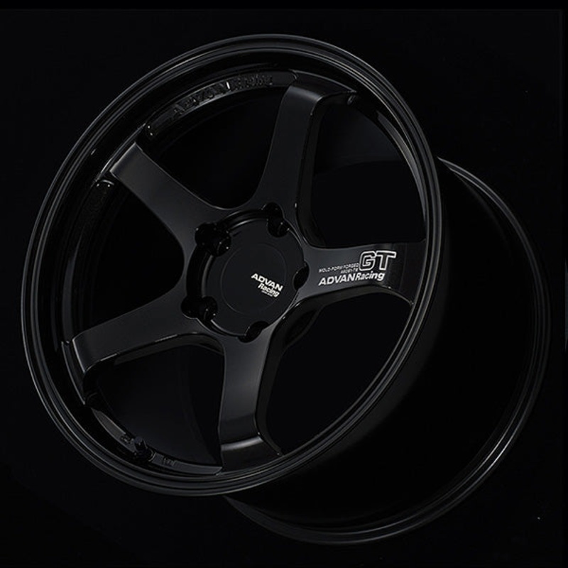 Advan GT Wheel for Porsche – 18×10.5 +45 | 5×130 | Racing Titanium Black