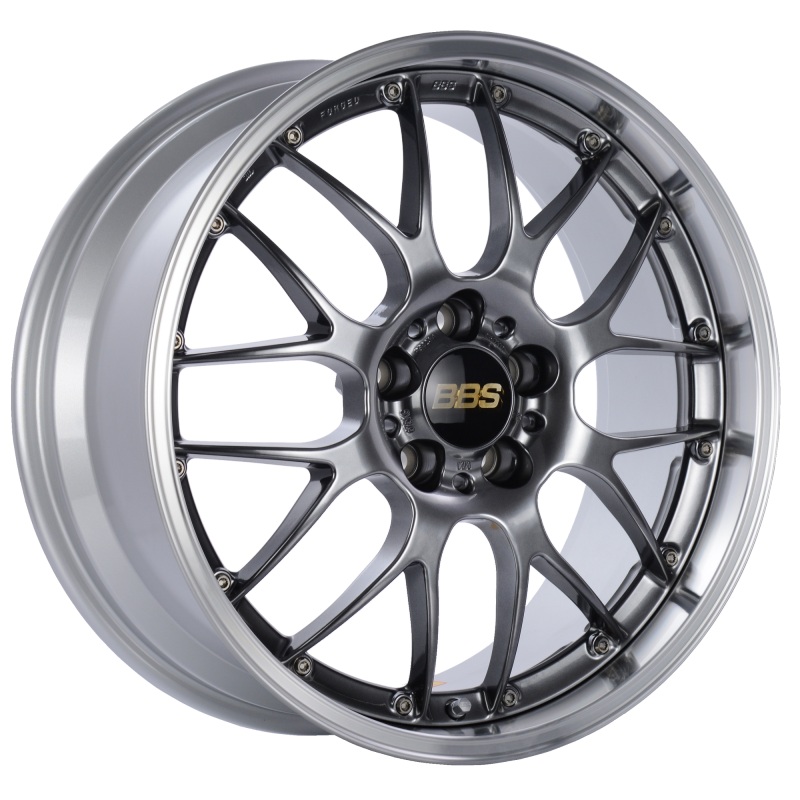 BBS RS-GT 19×9.5 5×112 ET38 Diamond Black Center Diamond Cut Lip Wheel -82mm PFS/Clip Required