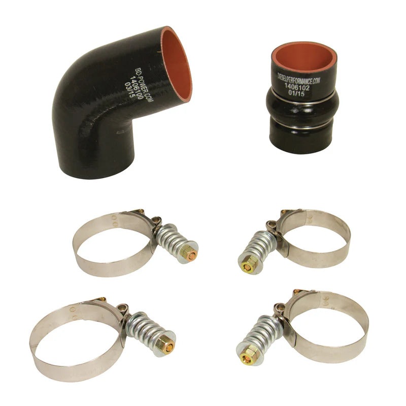 BD Diesel  Intercooler Hose & Clamp Kit Chevy Duramax (Driver’s Side) 2006-2010