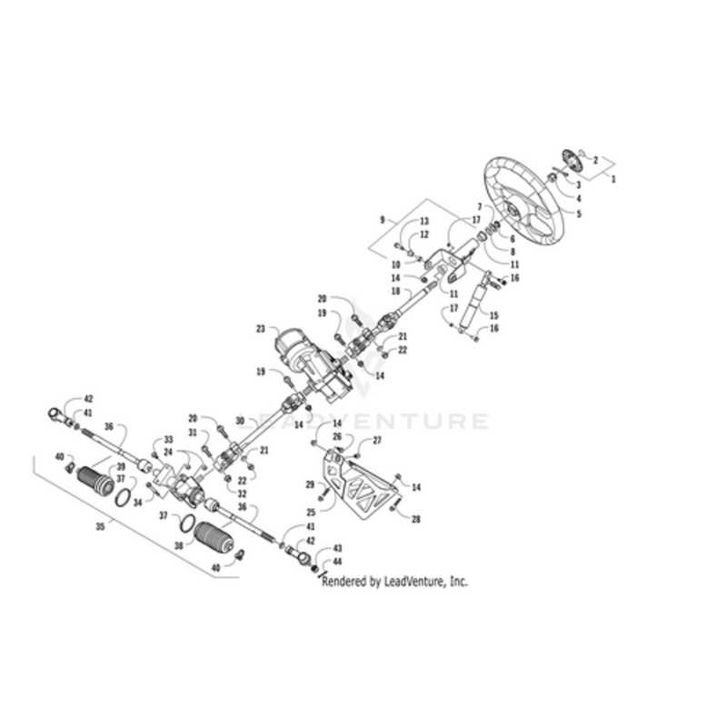 Eps Assembly-G2C(015 Wc Trail) by Arctic Cat