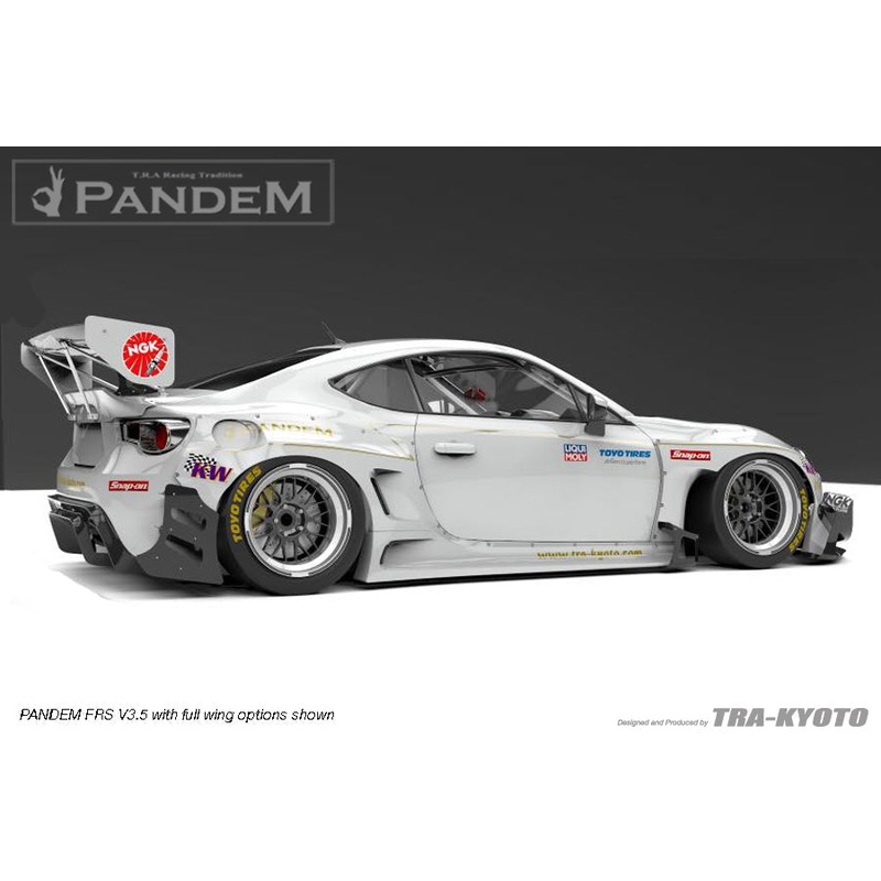GReddy 86/FRS/BRZ V3.5 Pandem Front Splitter | 2013-2021 Subaru BRZ/Scion FR-S/Toyota 86 (17010282)