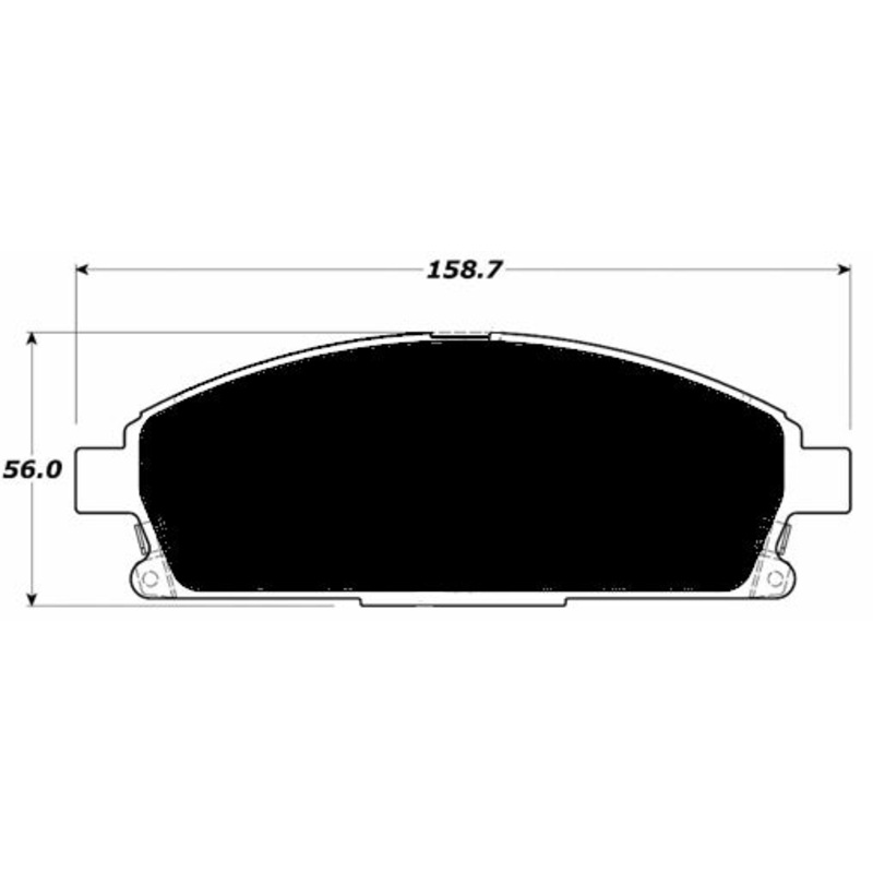 Porterfield Brake Pads for 2004 NISSAN PATHFINDER