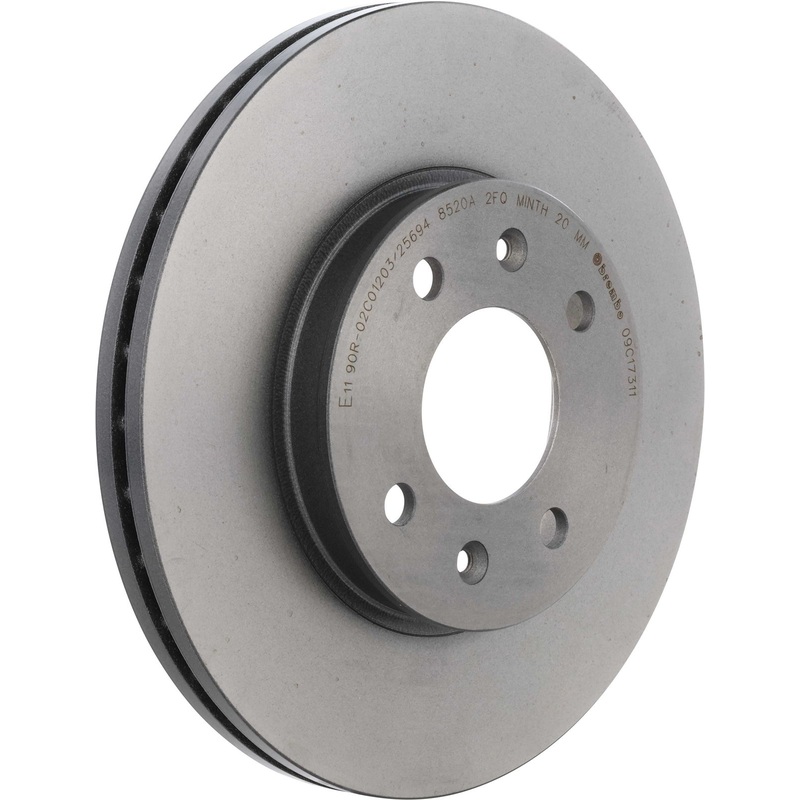 PRIME UV Coated Front Disc Brake Rotor – 09.C173.11