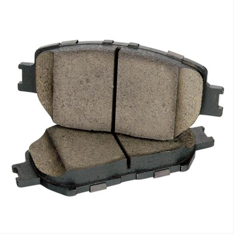 Centric Posi-Quiet Ceramic Brake Pads w/Hardware – Rear
