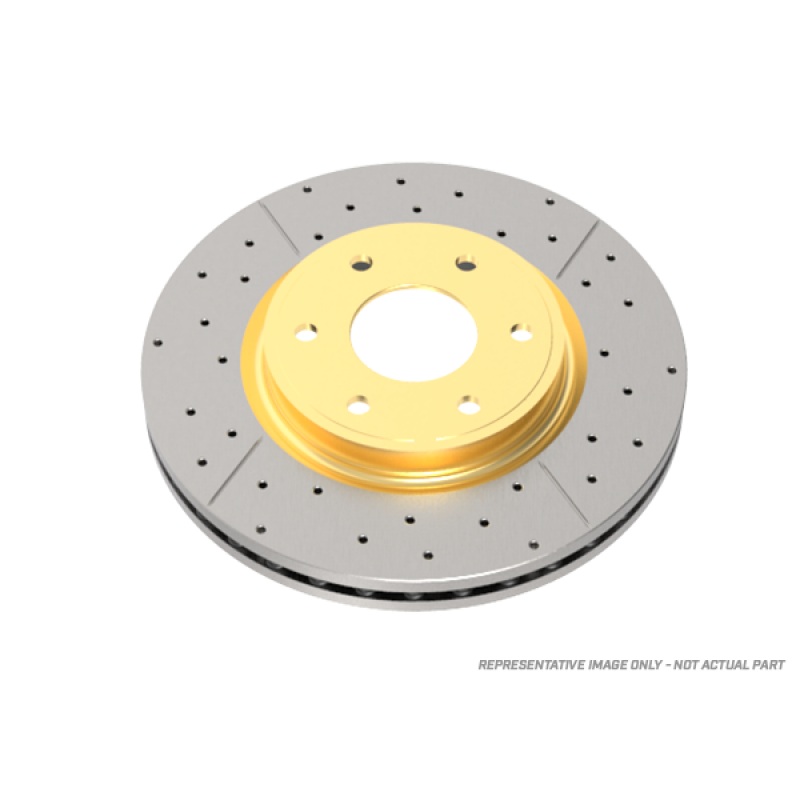 DBA 94-02 Land Rover Range Rover Rear Drilled & Slotted Street Series Rotor