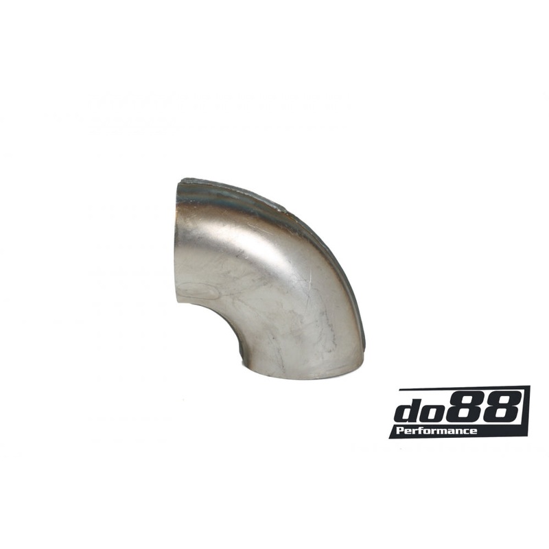 Exhaust pipe steel short elbow 90 degree 2,5” (63mm)