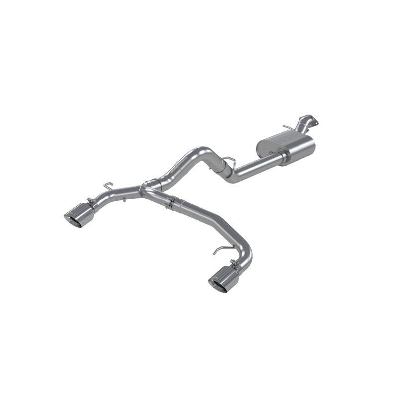 MBRP 3-Inch Armor Pro Tour Profile Dual Rear Exit Cat-Back Exhaust | 2021 – 2022 Ford Bronco 2.3L/2.7L (S5241304)