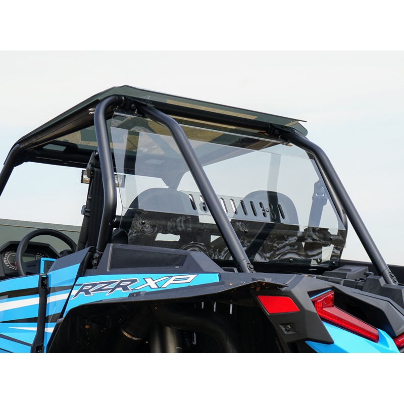 Polaris RZR Xp 1000 Vented Tinted Rear Windshield by Spike