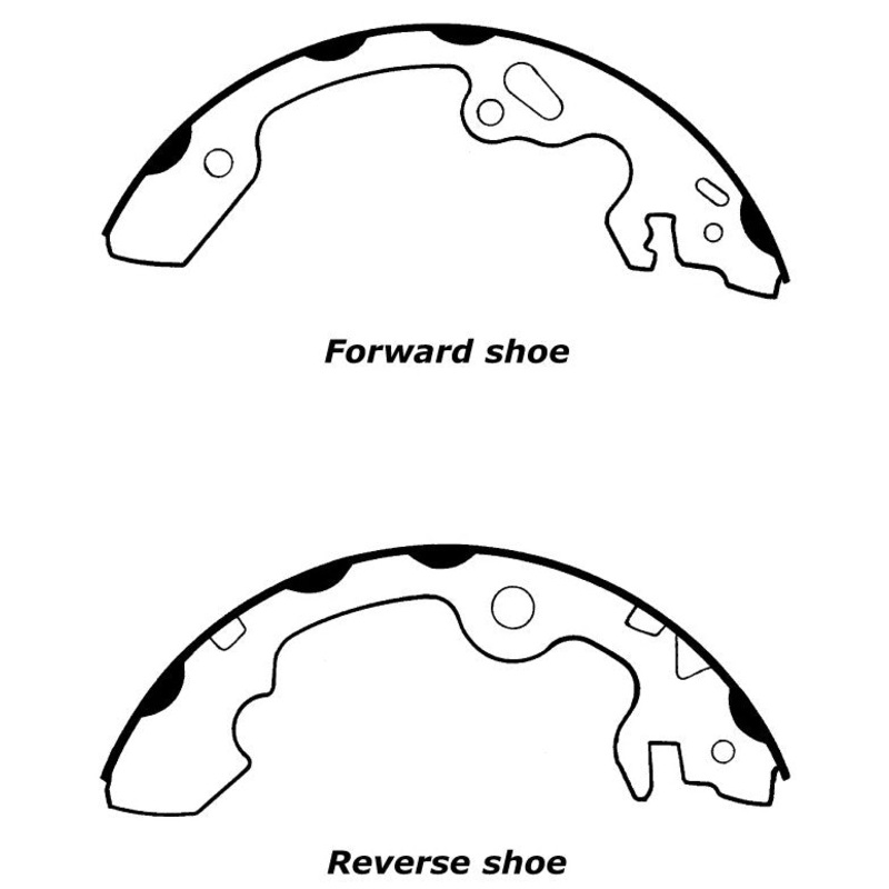Porterfield Brake Shoes for 2005 FORD FOCUS R/Drum