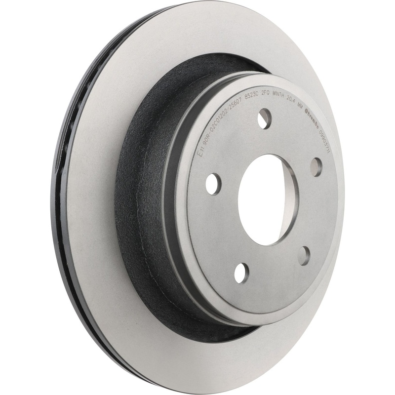 PRIME UV Coated Rear Disc Brake Rotor – 09.9037.11
