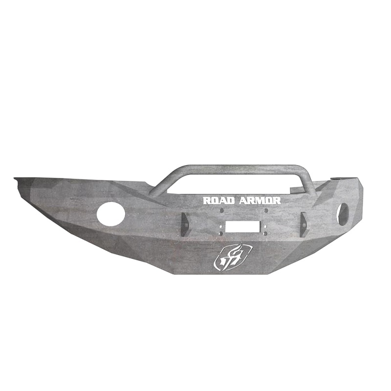 Road Armor 05-11 Toyota Tacoma Stealth Front Winch Bumper w/Pre-Runner Guard – Raw