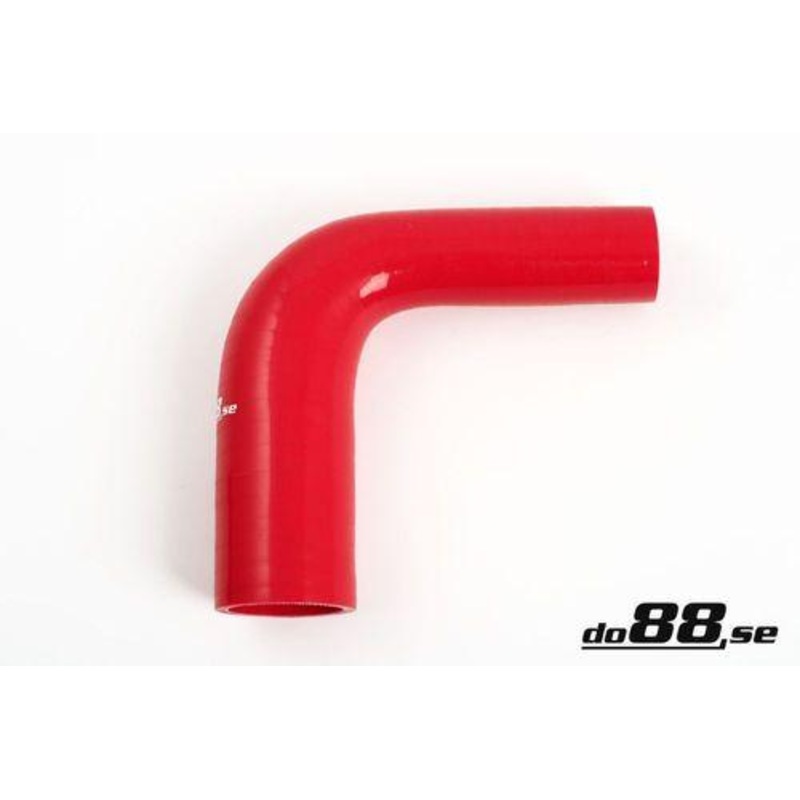 Silicone Hose Red 90 degree 1,25 – 1,75” (32 – 45mm)