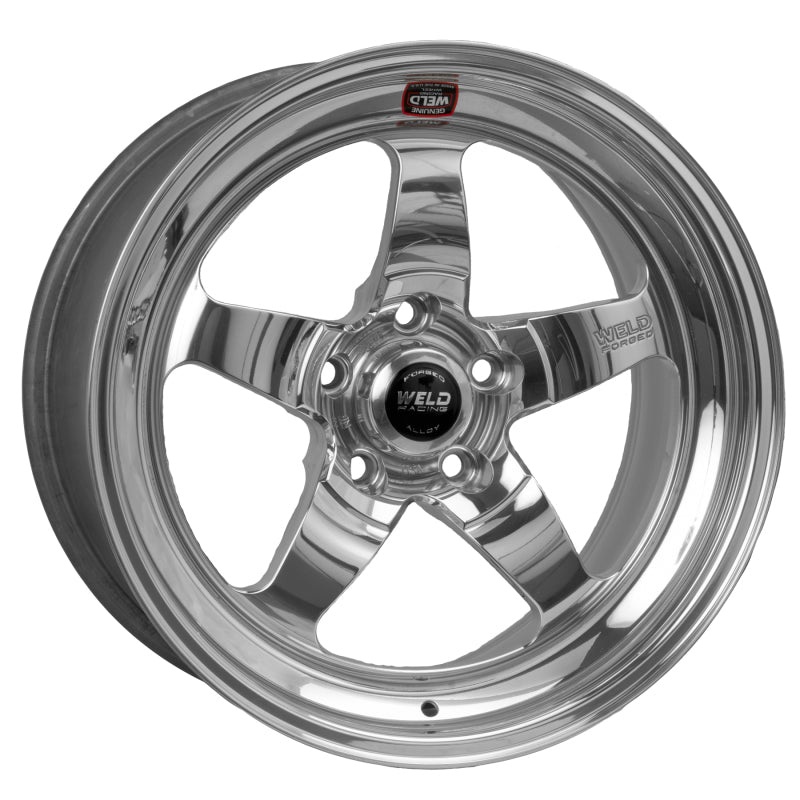 Weld S71 18×9.5 / 5×4.5 BP / 6.7in. BS Polished Wheel (Medium Pad) – Non-Beadlock