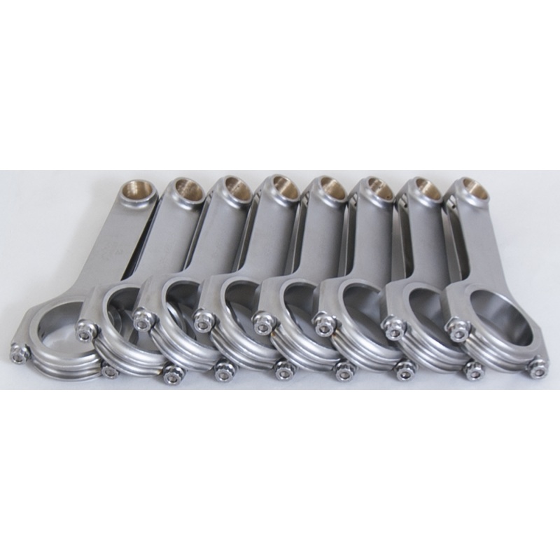 Eagle Chevrolet Big Block 6.660in Length ARP L19 Bolts Forged 4340 Steel H-Beam Rods – Set of 8