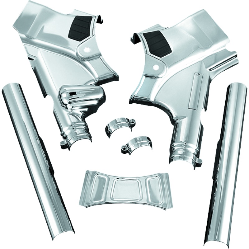 Kuryakyn Neck Cover For 09-13 Touring Models Chrome