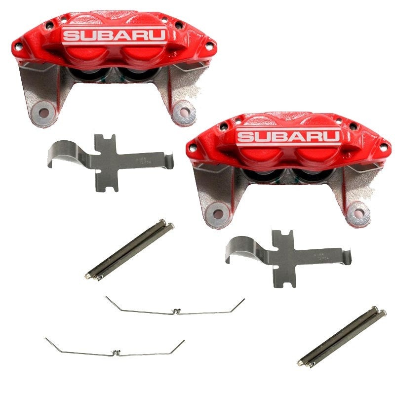 Subaru OEM 4 Piston WRX Calipers – Pair