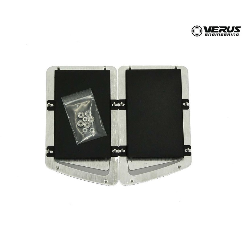 Verus Engineering Hood Louver Rain Guard Kit – 2013-2020 Subaru BRZ/Scion FR-S/Toyota GT86 (ZC6/ZN6)