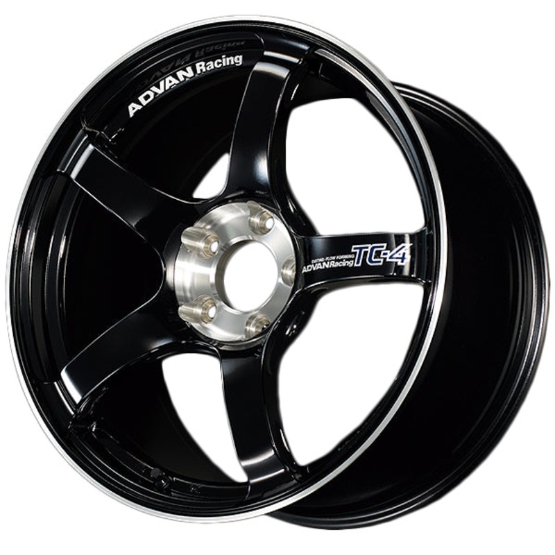 Advan TC-4 Special Edition Wheel – 18×10.0 +35 | 5×114.3 | Racing Gloss Black & Diamond Cut