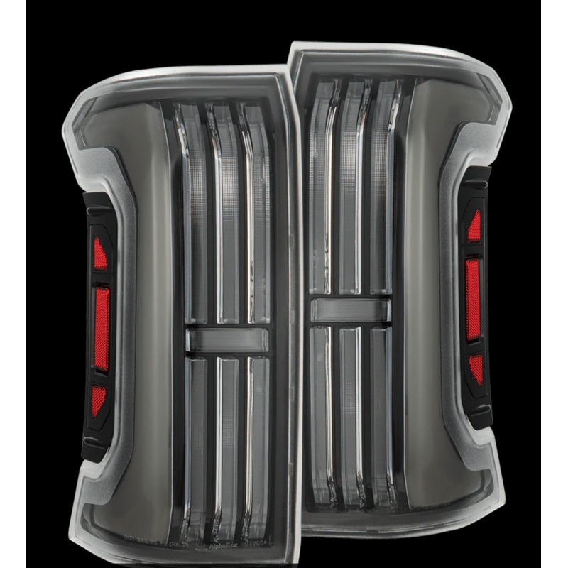 AlphaRex 2024-2025 Toyota Tacoma NOVA-Series Prismatic LED Tail Lights