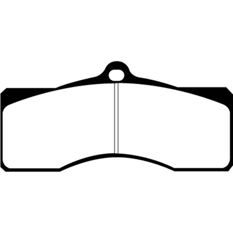 EBC 68-69 Chevrolet Camaro (1st Gen) 4.9 Greenstuff Front Brake Pads