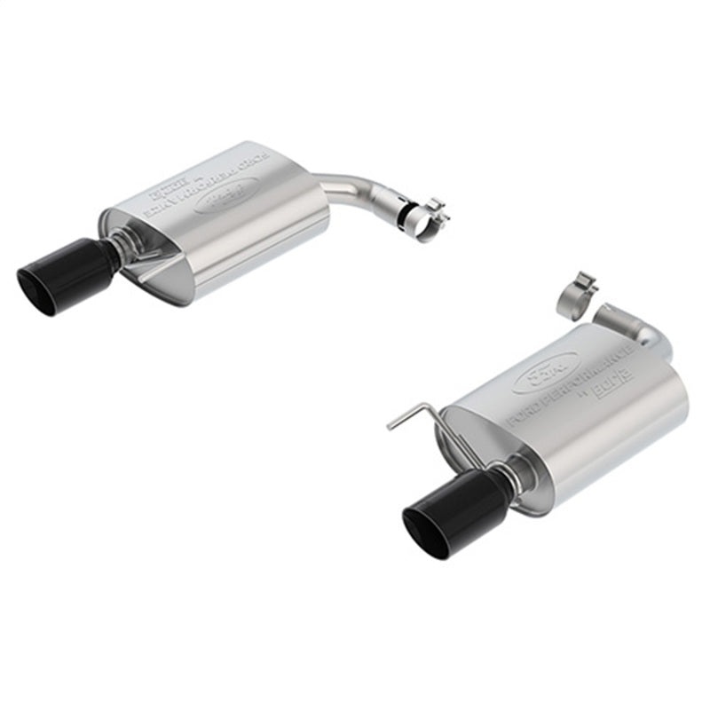 Ford Racing 2018 Mustang 2.3L Ecoboost Sport Muffler Kit – Black Chrome Tips