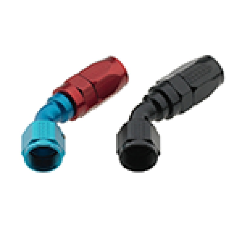 Fragola -10AN x 45 Degree Pro-Flow Hose End – Blue/Red