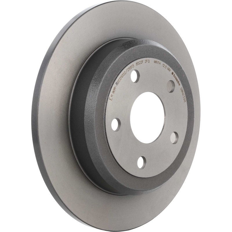 PRIME UV Coated Rear Disc Brake Rotor – 08.N233.11