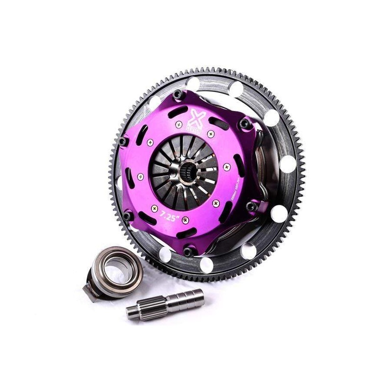 XClutch Clutch Kit 7.25 in. Twin Sprung Ceramic Discs w/ Flywheel WRX 2002-2005 / Forester XT 2004-2006 | XKSU18520-2B