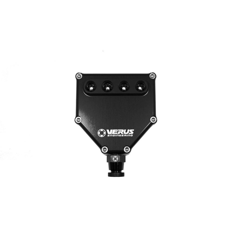 Verus Engineering [22-25 WRX] Air Oil Separator | Black | A0482A-BLK