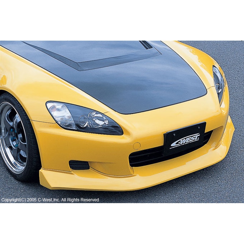 C-West Front Half Spoiler – 2000-2003 Honda S2000 (AP1)