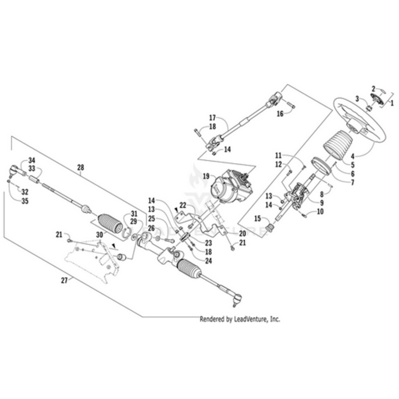 Eps Assembly-G2C(015 Prlr Hdx) by Arctic Cat