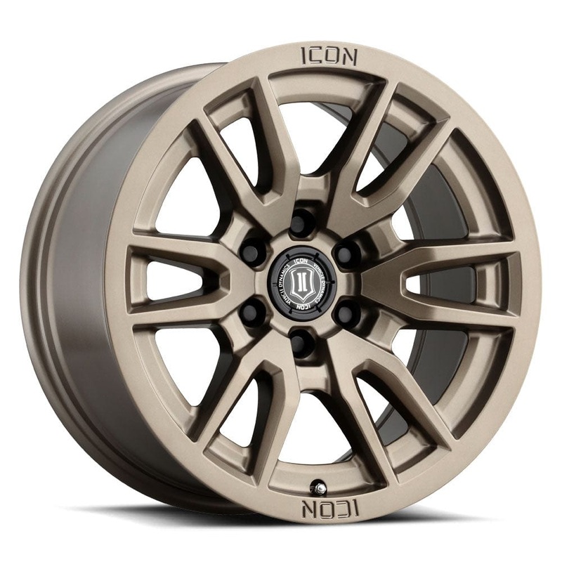 ICON Alloys Vector 6 17″ 6×120 Bronze