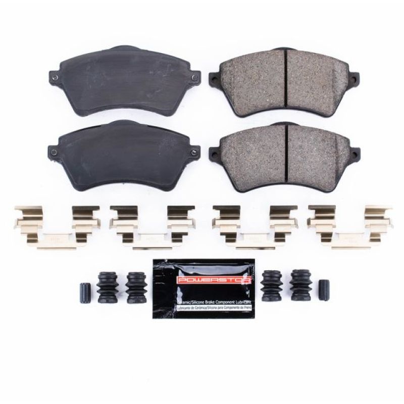 PowerStop Power Stop 02-05 Land Rover Freelander Front Z23 Evo Sport Brake Pad w/Hardware