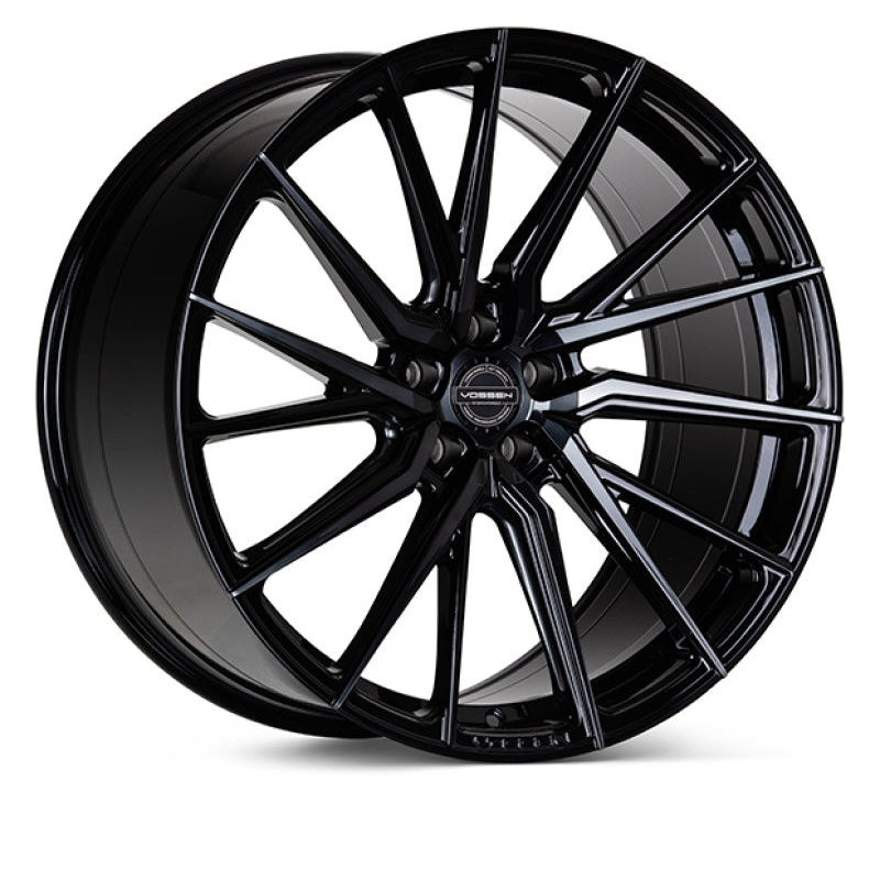 Vossen HF-4T 20×9 / 5×114.3 / ET32 / Flat Face / 73.1 – Tinted Gloss Black – Right Wheel