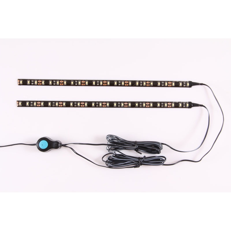 ANZO LED Strip Lighting Universal Light Weight Flexible Universal LED Strip Lighting Kit w/ Switch